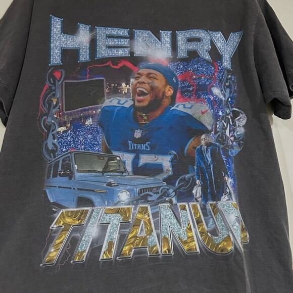 Vintage Derrick Henry Tennessee Titans Shirt - Picture 2 of 4